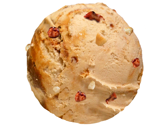 Мороженое Филевское пломбир с карамелью, кешью и миндалем лоток